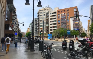 Calle Colón de Valencia.