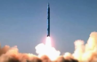 Iranian test of Sejjil missile in May 2009