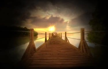 Tunnel vision image showing signs of early glaucoma in people with high eye pressure.