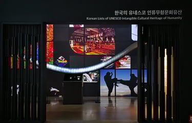 UNESCO Intangible World Heritage display