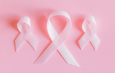 pink cancer ribbons