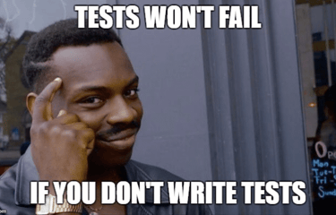 nie ma testów, nie ma problemu
