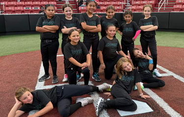 Team photo for Rosemont Field game