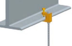 wire mesh cable tray beam clamp