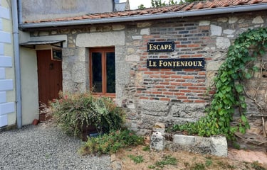 L'extérieur de la salle d'évasion