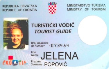 Guiding license Jelena