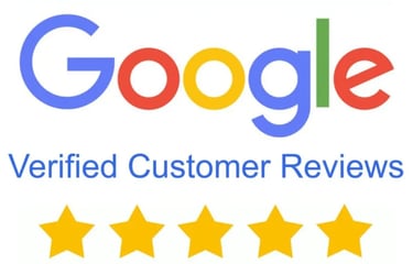 Google Customer Review image with yellow stars