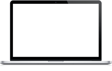 a laptop computer with Multichannel podcast logo