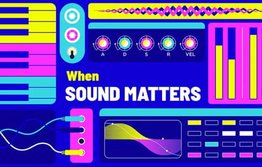 Motion Graphics Services FEVR Sound matters in motion graphics Sound Design Sound FX Motion Design