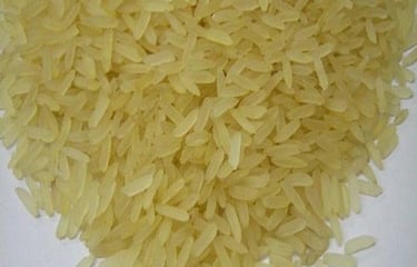 IRRI-6 parboiled rice with 5% broken grains, enriched and nutritious
