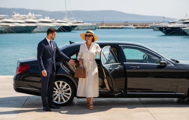 Luxury Sedan For Private Road Travel