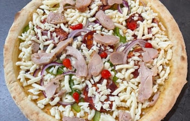 Pizza andalouse - Pizzeria El Delicioso Morcenx