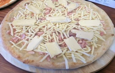 Pizza savoyarde - Pizzeria el delicioso Morcenx