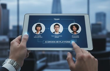 Venture capitalist performing a 'Jockey' audit on a startup pitch deck team slide.