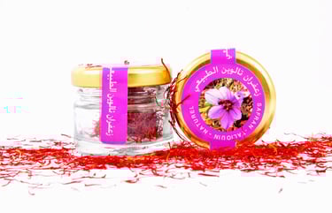 Bocal de safran pur de Taliouine Maroc