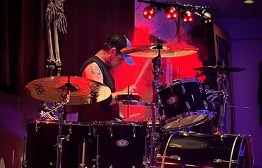 Brian drives the beat