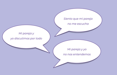 Mi pareja y yo discutimos por todo