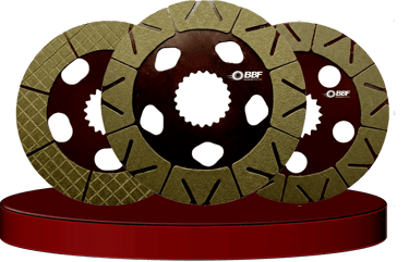 Oil Immersed Brake (OIB) plates for tractors manufactured by BBF Delhi