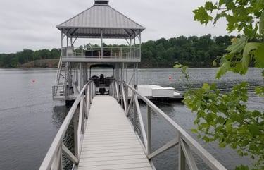 after boat dock washing Smith Lake AL