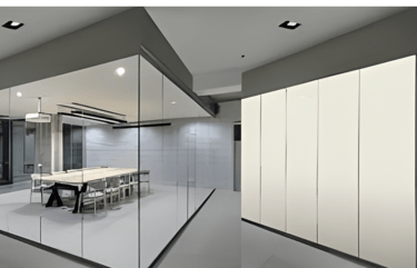 film PDLC opacifiant sur vitre vitrage intelligent PDLC transparent opaque installation film PDLC