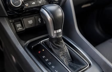 carro automático tem embreagem câmbio automático dentro do carro em close