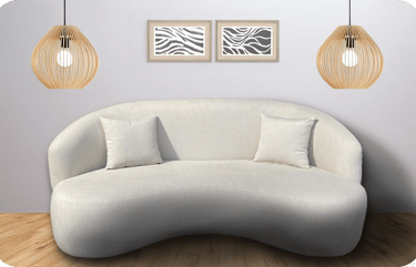 sofa curve elenteur