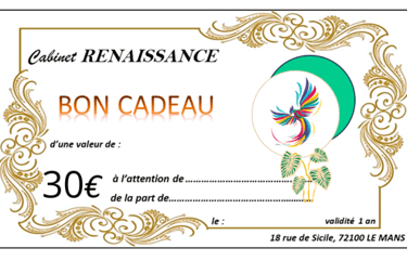 bon cadeau cabinet renaissance
