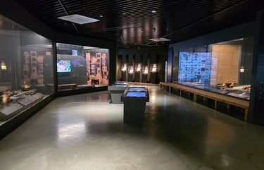 Museum display of tranditional crafts