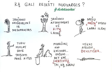 iliustracija ką gali reikšti nuovargis