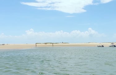 Orla Pôr do Sol Aracaju saída para passeios náuticos