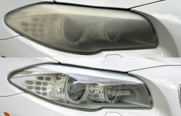 headlight cleaner, headlight polish, headlight restore, mobile headlight restoration LA SFV Van Nuys