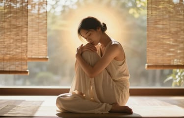 Self-touch and somatic practice for nervous system regulation