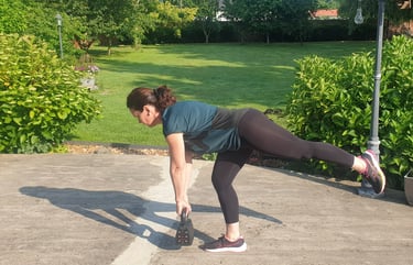 romanian deadlift unilateral jardin domicile
