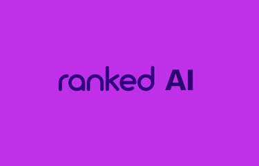 a purple background with the words ranked AI in the bottom right corner