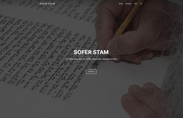 Brand Website design, great for selling multiple products in set categories
