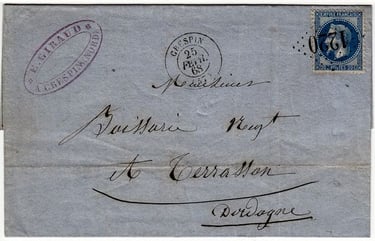 Losange Gros Chiffres 1220 et type 15.