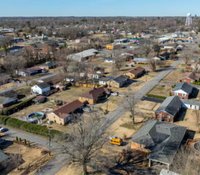 aerial of mayfied KY