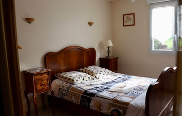 Gîte de Lamartinerye - Chambre du Rez-de-Chaussée