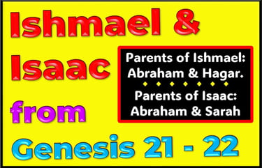 Ishmael & Isaac (sons of Abraham) - re-told by Debbie Dunn