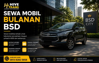 Sewa Mobil Bulanan BSD