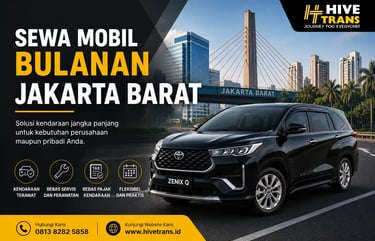 Sewa Mobil Bulanan Jakarta Barat