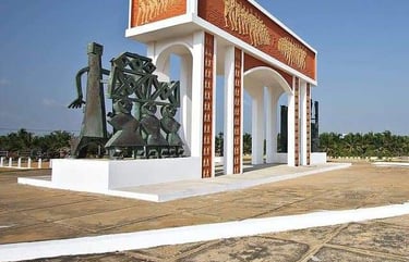 Slave Door of No Return in the town of Ouidah, Benin