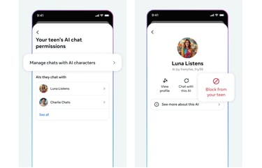 Meta adiciona controles parentais com foco em IA no Instagram