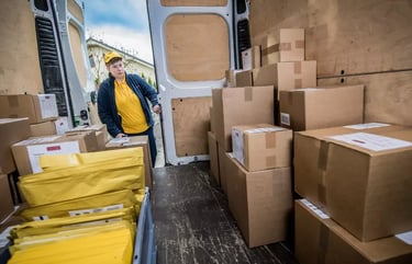 Furgoneta de reparto