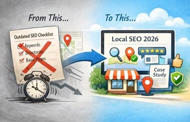 Outdated vs modern local SEO
