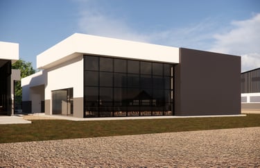 Auditório da fazenda para treinamentos e reuniões de equipe