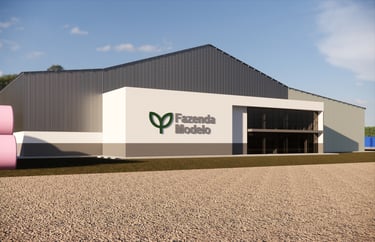 Unidade de beneficiamento de algodão com fluxo interno organizado