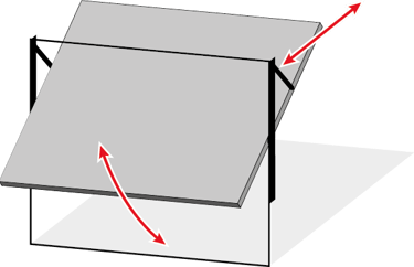 canopy garage door illustration 