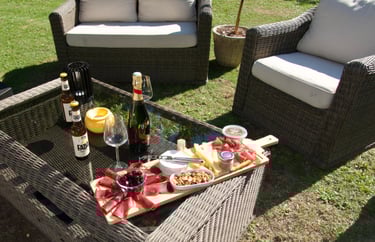 Déguster une plancha à la Tiny-House de Saignon