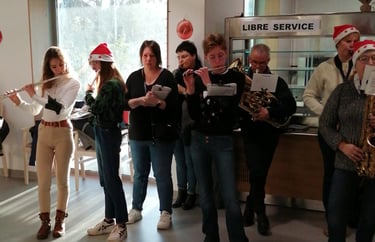 Noël EHPAD André Couturier Rugles Avenir Ruglois